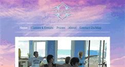 Desktop Screenshot of namaste-tallahassee.com